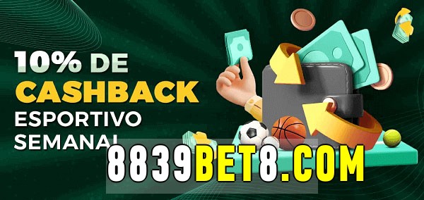 10% de bônus de cashback na 8839bet 
